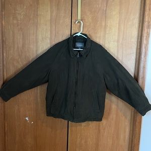 Men’s Croft & Barrow brown coat sz L